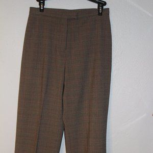 Petite Sophisticate Plaid Pants - Size 6